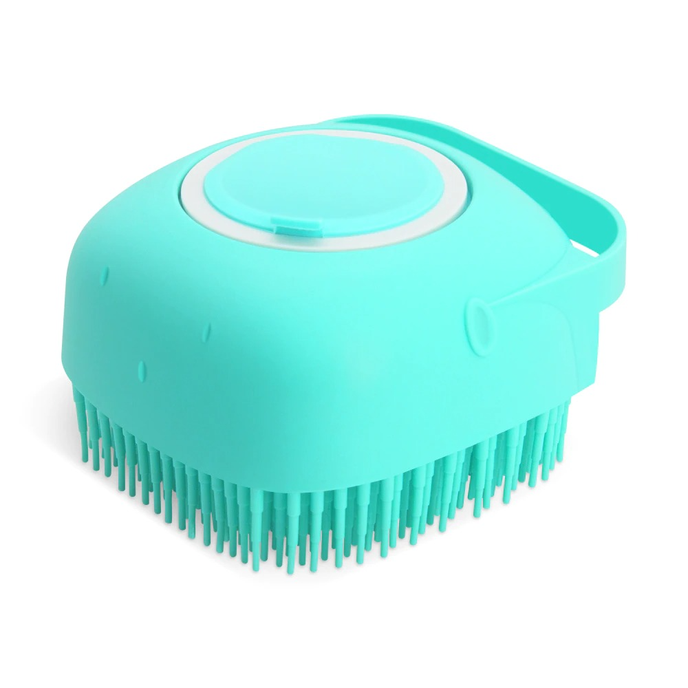 ComfortPaws: Relaxing Massage Bath Brush for Pets